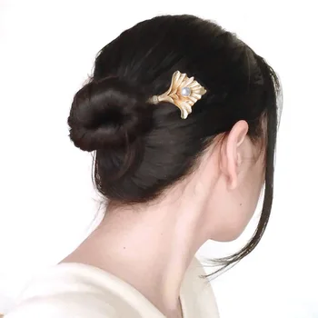 Morkopela Kinijos Lapai Plaukų Pin Derliaus Staigius Moterų Nuotakos Similated Perlai Plaukų Segtukai Lazdos Vestuvių Plaukų Aksesuarai