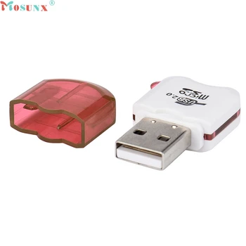 Mosunx Gamyklos Kainos Didelės Spartos Mini USB 2.0 Micro SD TF T-Flash Atminties Kortelės Skaitytuvas Adapteris 0224 Lašas Laivybos