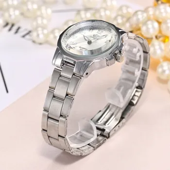 Moterų laikrodžiai Mados Nerūdijančio Plieno Tinklelio, Laikrodžiai, moteriški Laikrodžiai Atsitiktinis Kvarciniai Analoginiai Laikrodžiai dovanų relogio feminino 2019 naujas