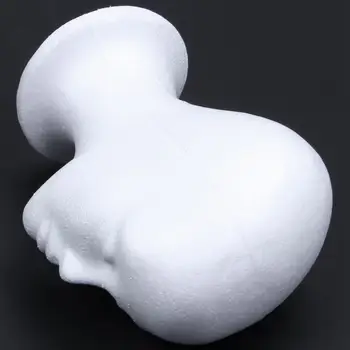 Moterų Putų Manekeno Galvos Modelio Kepurę Perukas Stendas balta Stovo