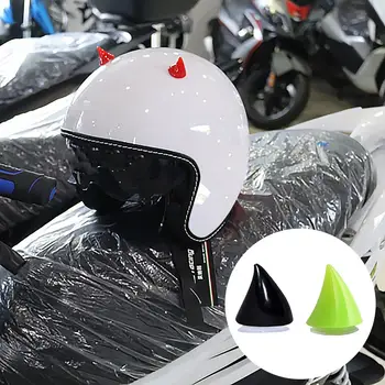 Motociklo Šalmas Kampe Plastiko Atsparus Silikono Siurbtukas Minkštas Ragų Apdailos Apdangalai, Gumos Ragų Apdailos Reikmenys