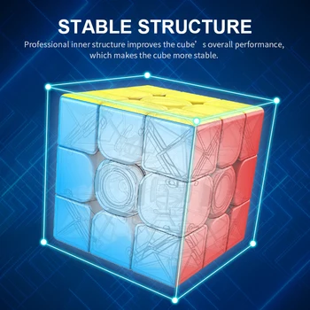 MoYu MeiLong 3x3x3 Galvosūkiai Magic Cube 3x3 Greitis Kubeliai Stickerless Įspūdį Neo Kubas Professinal 3 3 Speedcube galvosūkis