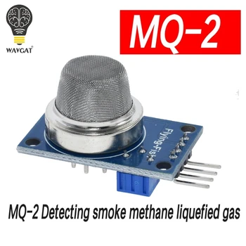 MQ-2 MQ-3 MQ-4 MQ-5 MQ-6 MQ-7 MQ-8 MQ-9 MQ-135 Aptikti Dūmų suskystintų metano Dujų Jutiklio Modulis Arduino Starter 