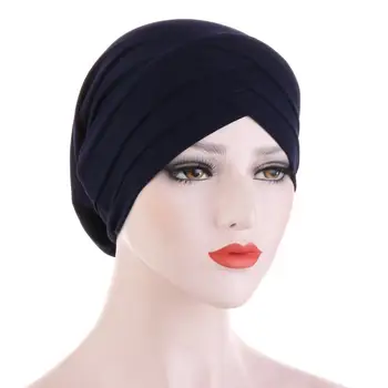 Musulmonų Kryžiaus Šalikas Vidinis Hijab Bžūp Islamo Galvos Dėvėti Skrybėlę Lankelis Turbaną Galvos Skara Headwrap Moterų Musulmonišką Hidžabą hairband