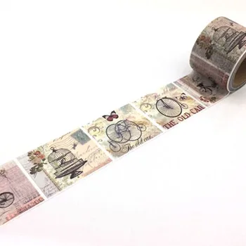 Mūsų dizaino 2284 stiliaus jiataihe washi tape scrapbooking kawaii dekoruoti vintage gold izoliacine juosta 
