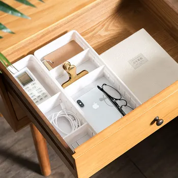 Namų Japonų Virtuvės Stalčių Rūšiavimo, Saugojimo Dėžutė Darbalaukio Šiukšles, Plastiko Atskyrimo Saugojimo Dėžutė