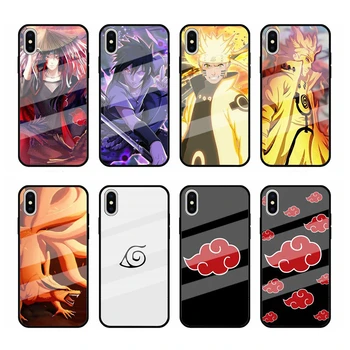 NARUTO mobiliojo Telefono Apsaugos Atveju Cosplay, Anime Mėgėjams Suaugusiųjų IPhone 11Pro / Max / X / XS / XR6s / 8plus / 7 Telefono dėklas