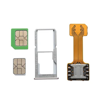 Naudinga Universalus Hibridas, Sim kortelės Lizdas dvi SIM Kortelė, Adapteris Micro SD Extender 