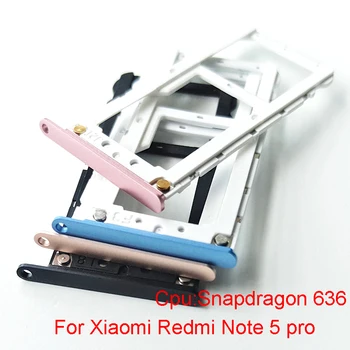 Nauja Xiaomi Redmi 5 Pastaba Pro SIM Kortelės lizdas Lizdas Lizdas Turėtojas Adapteriai Pakeitimo Atsarginės Dalys