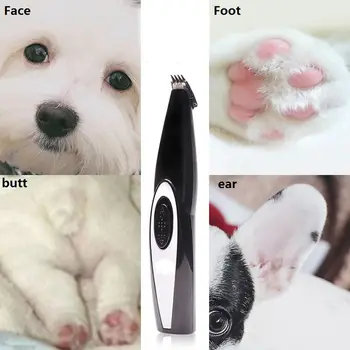 Nauja Šunų Plaukų Žoliapjovės USB Įkrovimo Profesinės Augintiniai Plaukų Žoliapjovės, Šunų, Kačių, naminių Gyvūnėlių Plaukai Clipper Grooming Kit JAV