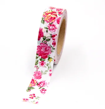 Naujas 1x Karšto Štampavimo Gėlės Cherry blossom Japoniško Washi Tape Scrapbooking Dekoratyvinis PASIDARYK pats Izoliacine Juosta Office Lipnia Juosta 10M
