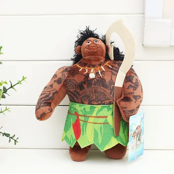 Naujas 20cm Filmą Moana Princesė Maui Moyana Hei Pua Pliušiniai Žaislai Vaiana Įdaryti Lėlės Vaikams Dovanų