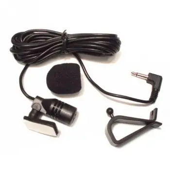 Naujas 3.5 mm Išorinis Automobilių Mikrofonas, GPS Audio Stereo Mikrofonas Automobilių Nešiojama 