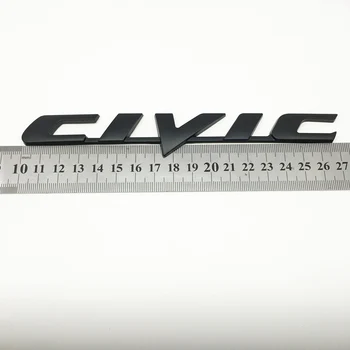 Naujas 3D Metalo Pilietinio logotipas, Emblema, Galiniai Ženklelis Automobilių Kamieno Lipdukas Automobilio Stiliaus Honda Civic Mugen Sutarimu Odyssey DŽIAZO CRV Tinka