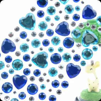 NAUJAS 3D Vaikų Perlas Lipdukai diamond Lipdukas Akrilo Kristalų lipduką 