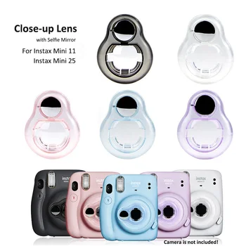 Naujas Atvykimo Close-up Lens su Selfie Veidrodėlis, skirtas FujiFilm Instax Mini 11, Fuji Instax Mini 25 Instant Film Foto Kamera