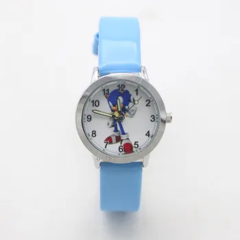 Naujas Atvykimo Mados Kvarco Vaikams, Cartoon Sonic Gražių Vaikų, Studentų Mergaitės Berniukai Laikrodžiai Reloj Mujer Kol Saati Feminino