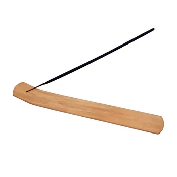 Naujas Aukštos Kokybės 1Pc Bambuko Medžiaga Stick Smilkalų Plokštė Smilkalų Laikiklis Kvapnios Ware Stick Smilkalų Degiklis Sage