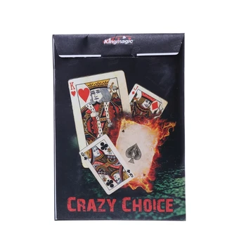 Naujas Crazy Pasirinkimą Kortų Magijos Triukas iš Arti Pasukite Korteles Pačiu Magija Žaislas Žaidimo Kortų Pokerio Žaidimo Lentos žaisti kortų Magija