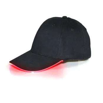 Naujas Dizainas LED Šviesos Iki kepuraičių Žėrintis Reguliuojamas Skrybėlės Puikiai tinka Šalies Hip-hop Veikia ir Daugiau