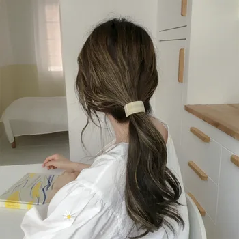 Naujas Elegantiškas Moterų Plaukų Lynai Mados Hairband Ins Stiliaus Scrunchies Merginos Plaukai Surišti Į Uodegą Turėtojai Gumos Juosta Plaukų Aksesuarai
