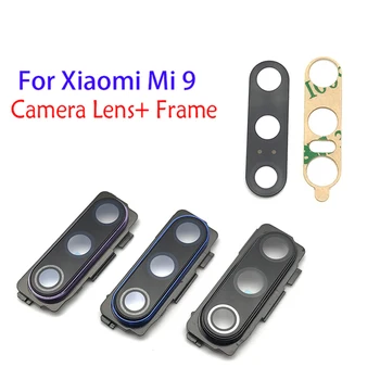 Naujas Galinis Galinė Vaizdo Kamera Stiklo Lęšis Xiaomi Mi 9 Mi9 Kameros Stiklo Klijai Lipnios