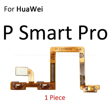 Naujas Išjungimo Jungiklis Įjungimo Mygtukas Juostelės Remonto Dalis, HuaWei P Smart Z S Pro Plus 2018 2019 ON OFF garso Mygtuką, Valdymo Flex Kabelis