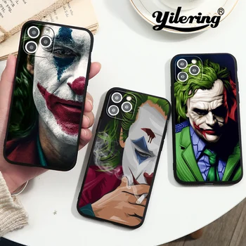 Naujas Joker minkštas Silikoninis telefono dėklas Skirtas iPhone 11 pro Max 5s 6 6s 7 8 plus X Xs 12 Pro Max mini Case Cover for iPhone XR SE 2020 m.
