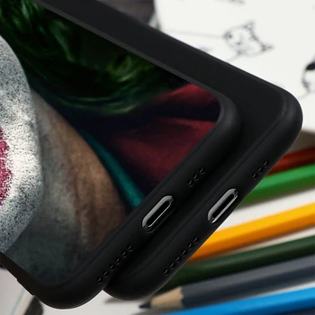 Naujas Joker minkštas Silikoninis telefono dėklas Skirtas iPhone 11 pro Max 5s 6 6s 7 8 plus X Xs 12 Pro Max mini Case Cover for iPhone XR SE 2020 m.