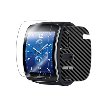 Naujas Laikrodžio Priekinė Skaidri Minkšta LCD Ekrano apsauga Apsaugos Plėvelė Samsung Galaxy Pavarų S / R750 EM88