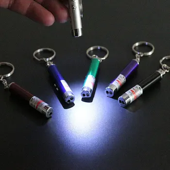 Naujas LED Šviesos Lazerio Žaislai Raudonas Lazeris Pen Erzinti Kates Juostos Matomos šviesos Laserpointer Juokingas Interaktyvus Prekės naminiams Gyvūnėliams, 5 Spalvų
