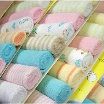 Naujas Lengvai plaunamas ir Dryable 8pcs Kūdikis mažas kvadratas rankšluosčiai Kūdikiui maitinti servetėlės Naujagimio nosine Veidą Skalbimo