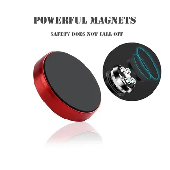 Naujas Magnetiniai Automobilinis Telefono Laikiklis prietaisų Skydelyje Magnetas Ląstelių Telefono Stovas Vairas Magnetinis Laikiklis prie Sienos Laikiklis, skirtas 
