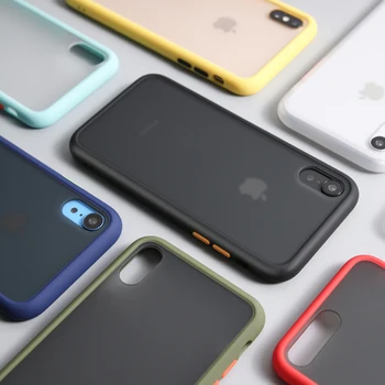 Naujas Matinis Šarvai Sunku Telefono dėklas Skirtas iPhone SE 2020 m. 11 Pro Max X XS XR Padengti Apsaugine Atveju iPhone 8 7 6 6 S Plius Telefoną Atvejais