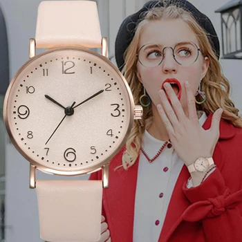 Naujas Moterų Žiūrėti Prabangos Prekės Atsitiktinis Prabangus Odinis Diržas Laikrodžiai Su Mados Paprasta Stiliaus Kvarcinis Laikrodis reloj mujer
