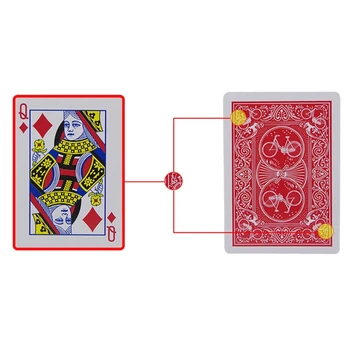 Naujas Paslaptis Pažymėtas Striptizo Kaladės Kortos, Pokerio, Kortų Magija Žaislai triukui 19QF