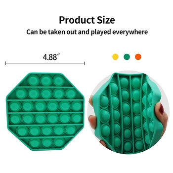Naujas Pop Fidget Žaislai Stumti Burbulas Jutimo Karšto Suaugusiųjų Įtempių Stalo Anti-stresas Pasirodo Minkštas Išspausti Išskleidimo Žaislai