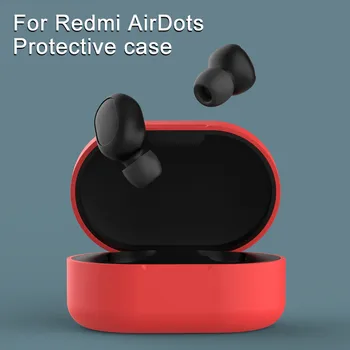 Naujas Silikono Ausinių Atveju Xiaomi MI Redmi AirDots ausines, Apsauginis Dangtelis TWS 