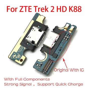 Naujas ZTE Žygį 2 HD K88 USB Įkrovimo lizdas Mic Mikrofonas Doko Jungtis Valdybos Flex Kabelis, Remontas, Dalys