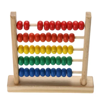Nauji Karšto Pardavimo Mini Mediniai Vaikai Anksti Matematikos Mokymosi Žaislas Numerių Skaičiavimo Skaičiavimo Karoliukai Abacus Montessori Švietimo Žaislas