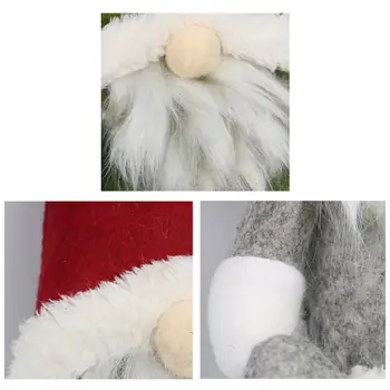 Nauji Metai Linksmų Kalėdų Ilgai Skrybėlę Švedijos Santa Gnome Pliušinis Lėlės, Papuošalai Rankų Darbo Elf Tomte Žaislas Nameliuose Šalis Dekoro Kalėdos