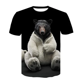 Naujovė 2020 Naujas Mados Brand T-shirt Vyrai/Moterys Vasarą gyvūnų kiaulių 3d Marškinėlius Spausdinti marškinėliai Topai Tees svetimas dalykų, juokingi marškinėliai