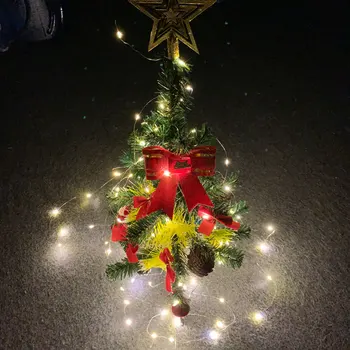 Naujųjų Metų 2021 Dovanos 10M/5M/2M LED Girliandą Varinės Vielos String Pasakų Žibintai Noel Kalėdų Dekoracijas namams Kalėdų Medžio Dekoro