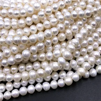 Nekilnojamojo Natūralių Perlų Karoliukai Gėlavandenių Perlų Karoliukais Baroko Prarasti Perles, 