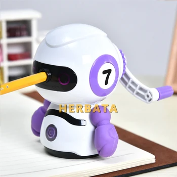 Nemokamas Pristatymas Korėja Kūrybos Studentų Raštinės Reikmenys Darželio Dovana Robotas Stiliaus Pieštukų Drožtukas Pieštukų Drožtukas Sacapuntas 2220