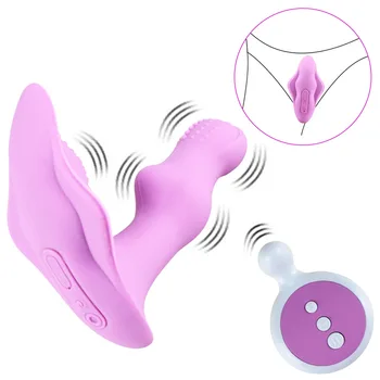 Nešiojami Dildo G-taško Vibratorius Belaidžio Nuotolinio Valdymo Vibratoriai Kelnaitės Sekso Žaislai Moterims, Klitorio Stimuliatorius Masturbator