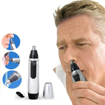 Nešiojamieji Elektriniai Nosies Plaukų Žoliapjovės Safe, Mini Vyrams, Moterims Barzdos Plaukų Clipper Sumažinti Kelionių Skustuvas Vandeniui Valymo Įrankiams