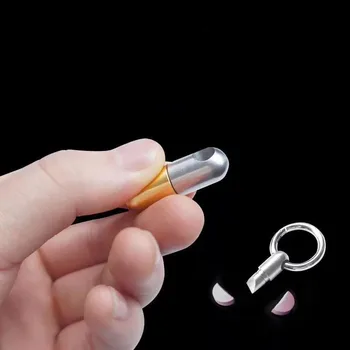 Nešiojamų Kapsulė Peilis Universalus Pagalbos Pjovimo Galite Atidaryti Mini Aukštos Kokybės Nerūdijančio Plieno Tabletes Skyriaus Kapsulė Peilis