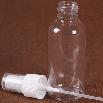 Nešiojamų Kelionių Skaidraus Plastiko Tuščias Kosmetikos Mėginio Purškimo Butelis, Purkštukai Gali būti naudojami atlikti ir saugoti dauguma skysčių.