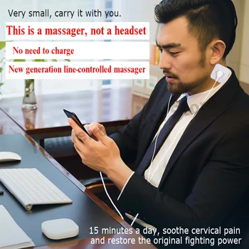 Nešiojamų Mini Impulso Body Massager Mobiliojo Telefono Kontrolės EMS Raumenų Stimuliatorius Dešimtis Akupunktūra Elektros Terapijos Aparatas Carry-on